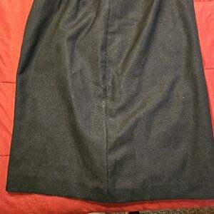 Faux leather skirt
